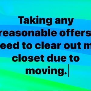 Taking reasonable offers